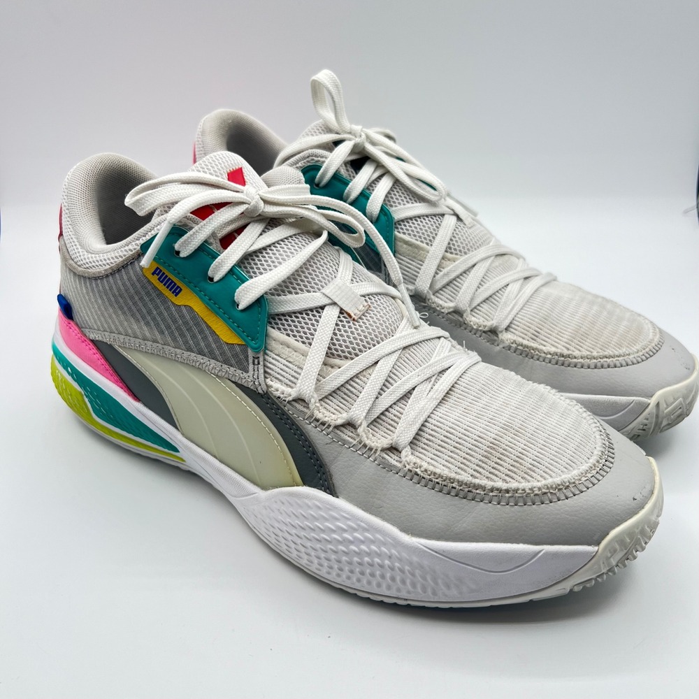 Puma Court Rider 2k 'White Ultra Grey' 376313-01 Basketball size 11.5